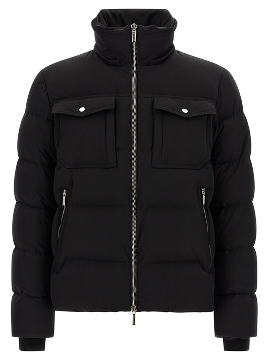 MooRER Black Wool Bomber