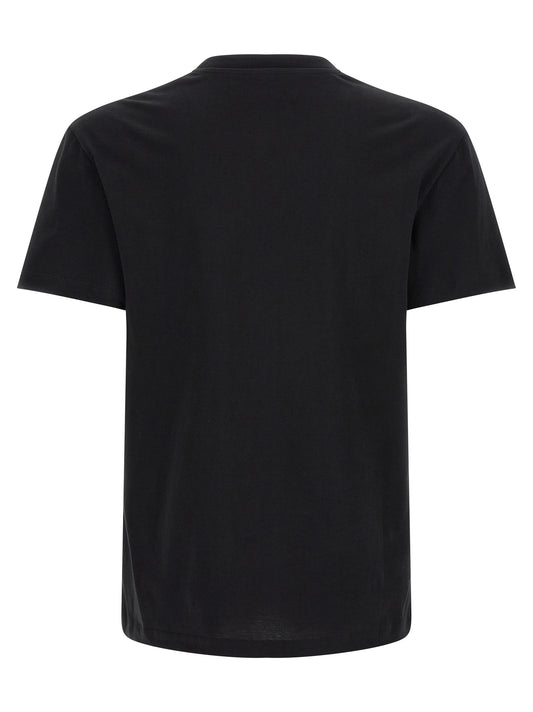 Valentino Garavani Black Cotton T-Shirt