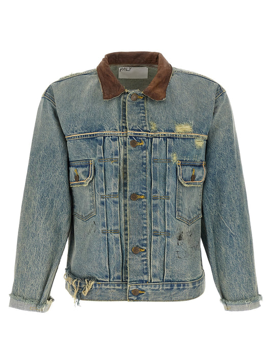 PALY Blue Cotton Denim Jacket