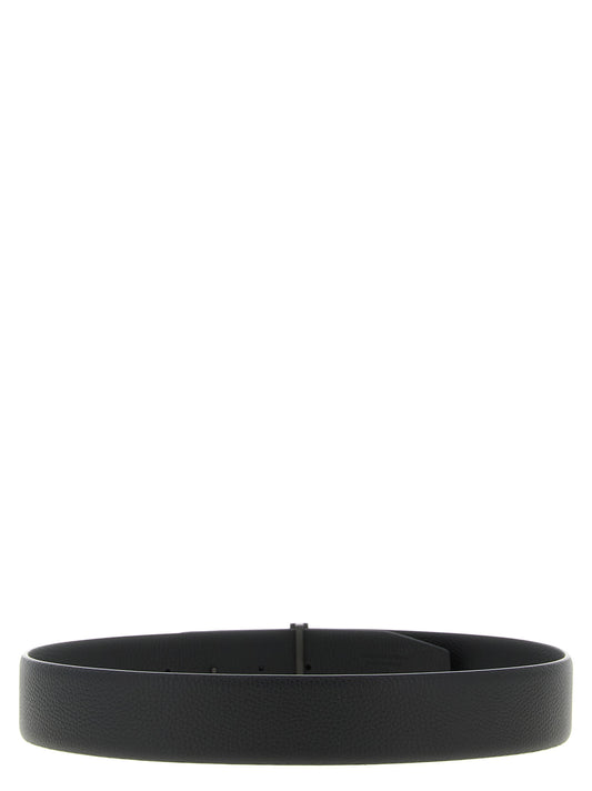 Tom Ford Black Calfskin Belt