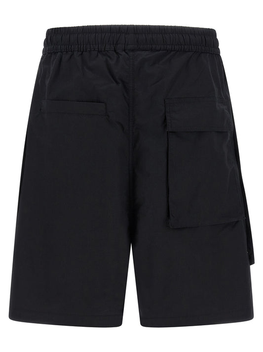 Thom Krom Black Cotton Bermuda Shorts