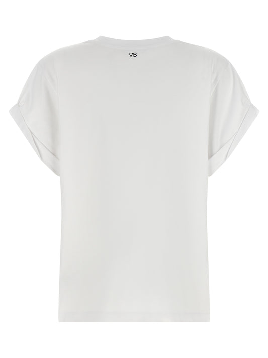 Victoria Beckham White Cotton T-Shirt