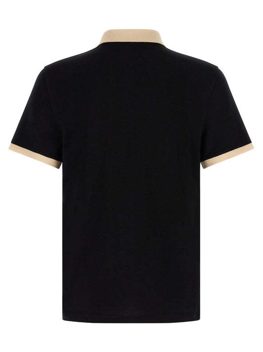 Valentino Garavani Bicolor Cotton Polo Shirt