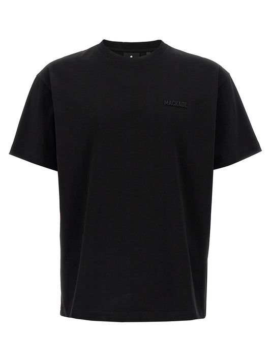 Mackage Black Cotton T-Shirt