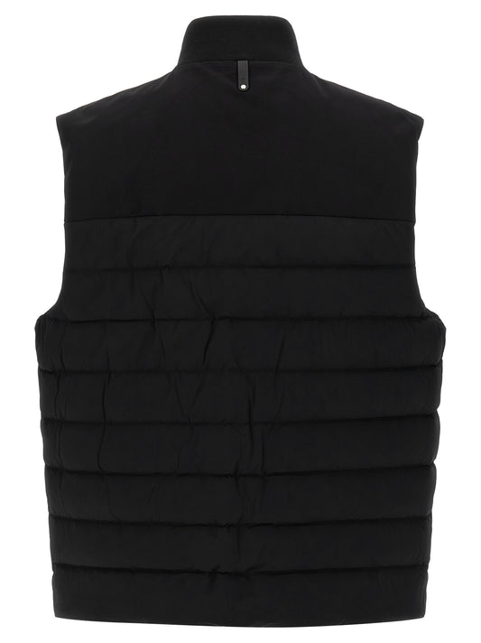 Mackage Black Nylon Sleeveless Jacket