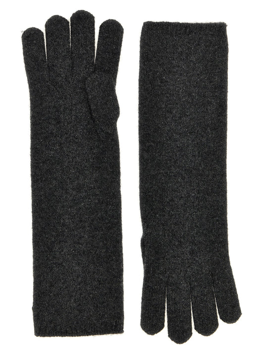 Max Mara Gray Cashmere Gloves