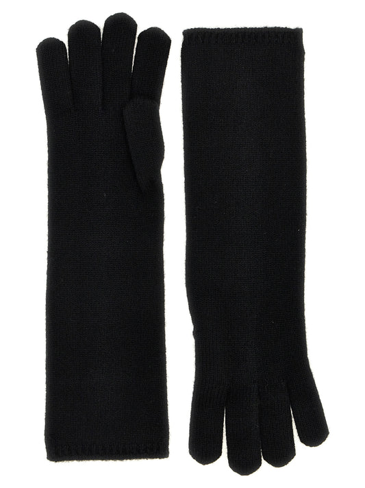 Max Mara Black Cashmere Gloves