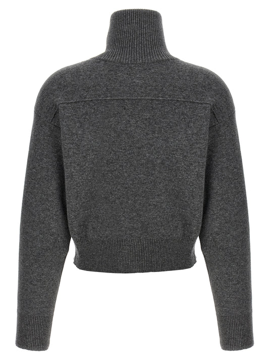 Brunello Cucinelli Gray Cashmere Cardigan