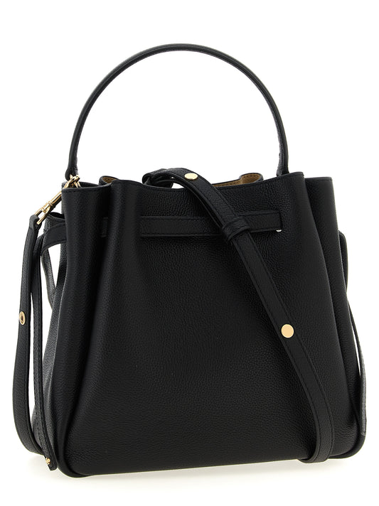 Tory Burch Black Cowhide Handbag