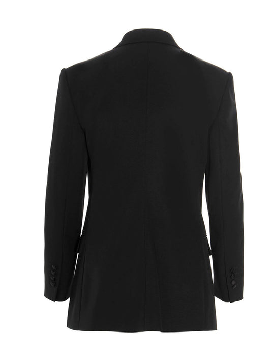 Dolce & Gabbana Black Acetate Blazer