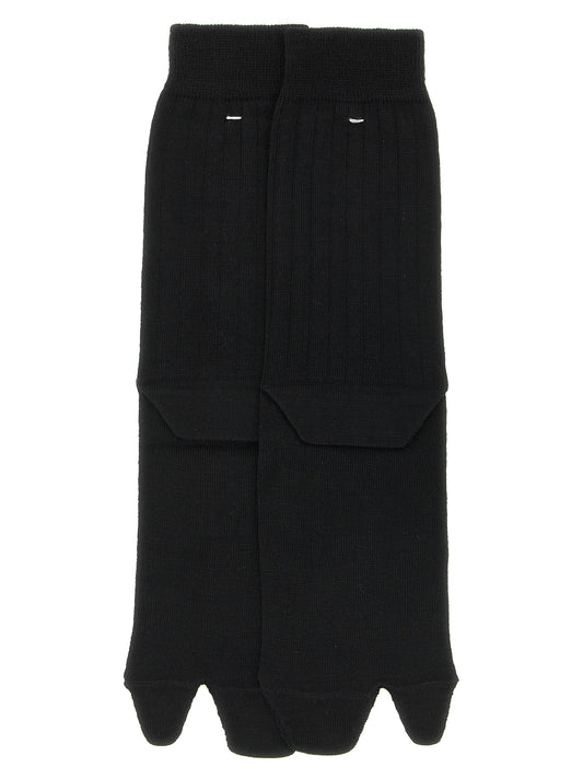Maison Margiela Black Wool Socks