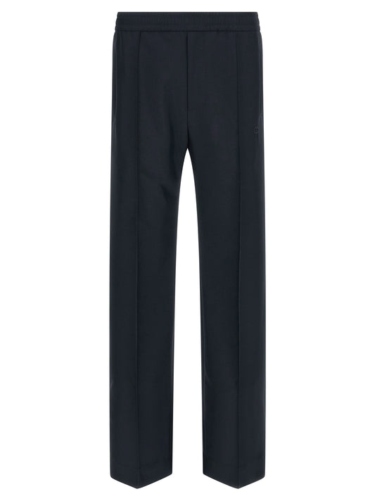 Gucci Blue Polyester Casual Pants