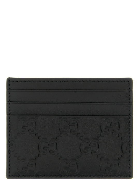 Gucci Black Calfskin Cardholder