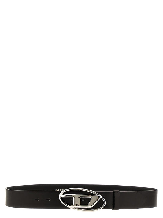 Diesel Black Other Fibres Regular Belt