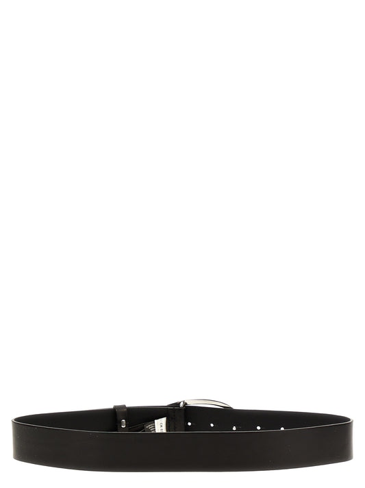 Diesel Black Other Fibres Regular Belt
