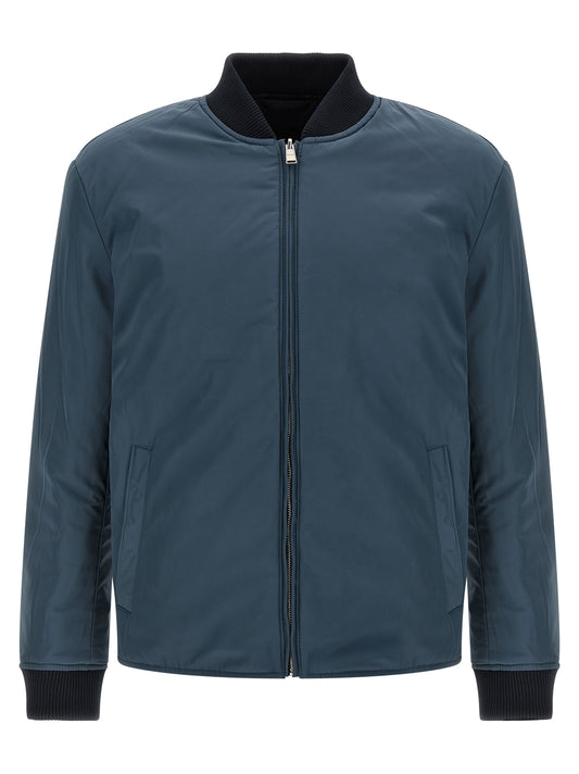 Hugo Boss Blue Polyester Bomber