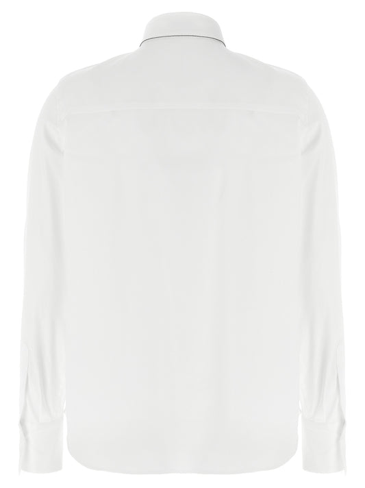 Brunello Cucinelli White Cotton Blouse