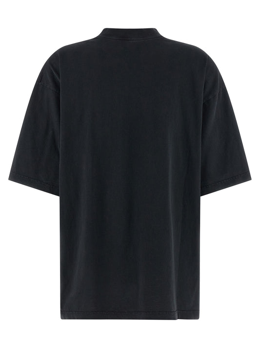 Balenciaga Black Cotton T-Shirt