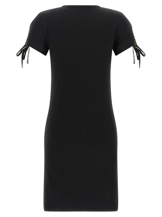 Burberry Black Cotton Short Dress
