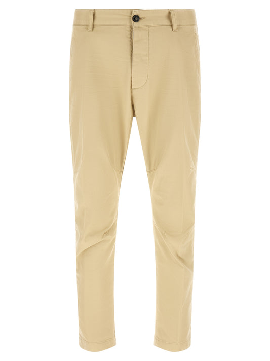 Dsquared² Beige Cotton Cargo Pants