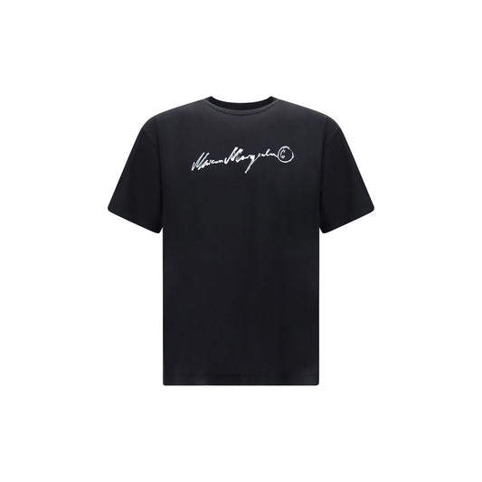 MM6 Black Cotton T-Shirt