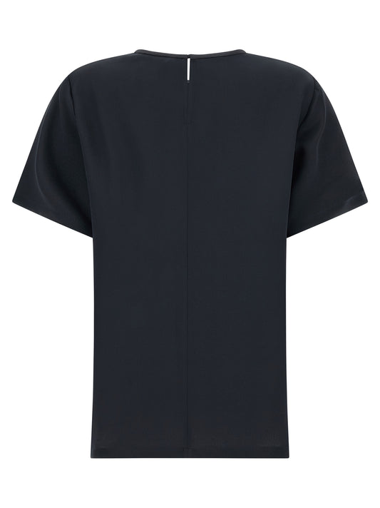 Max Mara Black Silk Blouse