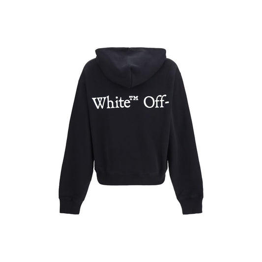 Off-White Black Cotton Sweatshirt