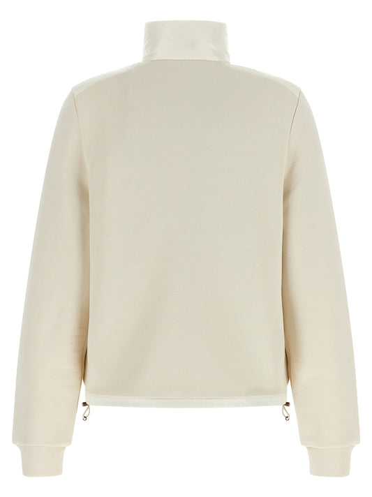 Moncler White Polyamide Cardigan