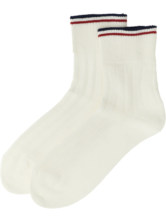 Brunello Cucinelli White Cotton Socks