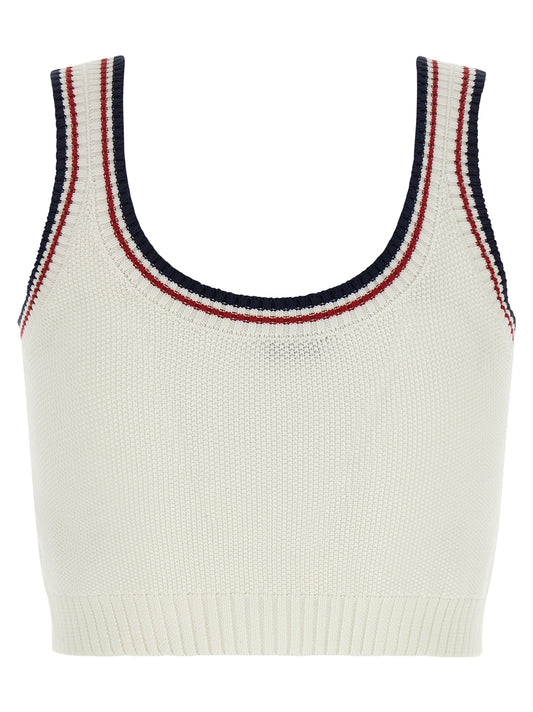 Brunello Cucinelli White Cotton Top