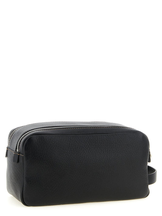 Brunello Cucinelli Black Calfskin Accessories