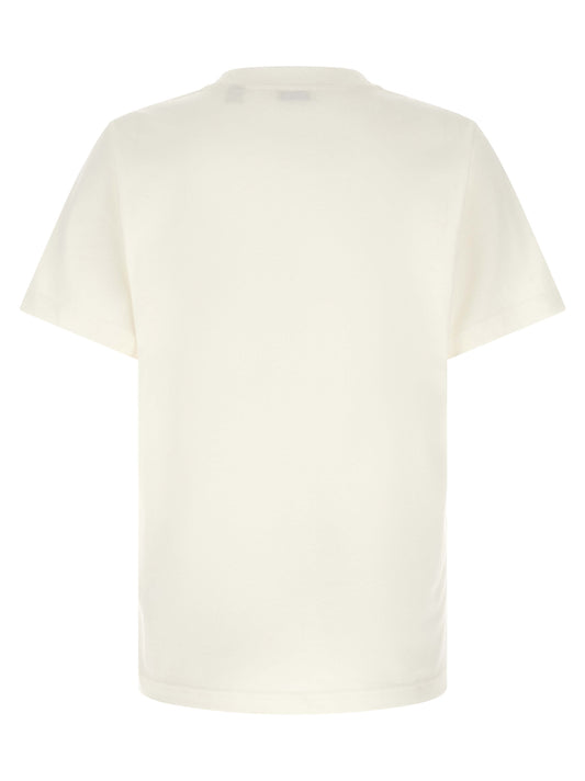 Burberry White Cotton T-Shirt