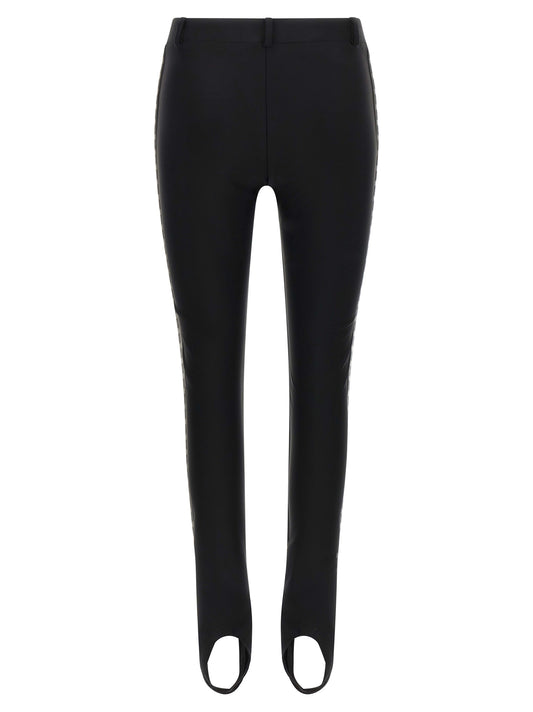 Moschino Bicolor Polyamide Leggings