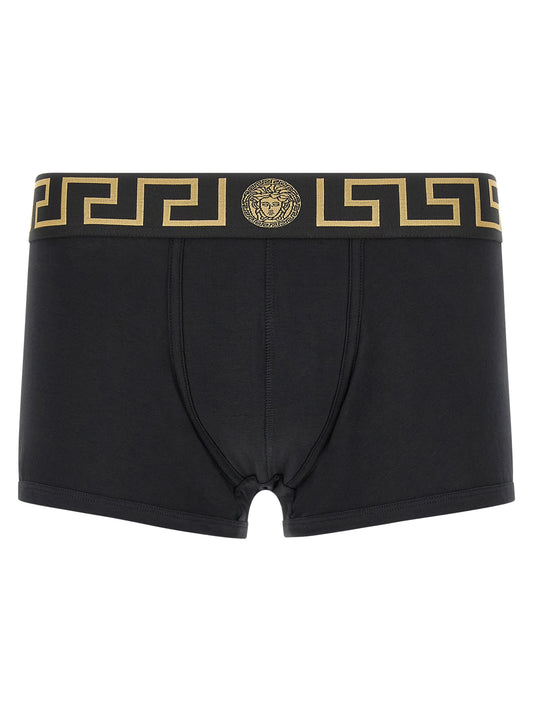 Versace Black Cotton Boxers