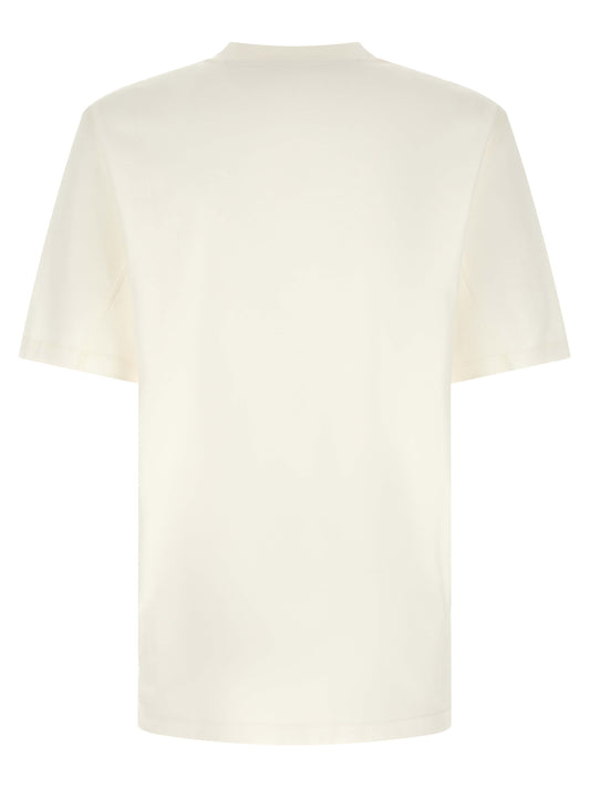 Brunello Cucinelli White Cotton T-Shirt