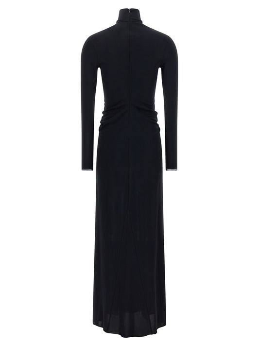Fabiana Filippi Blue Viscose Long Dress