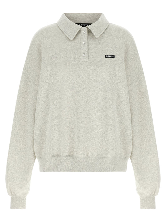ROTATE BIRGER CHRISTENSEN White Organic Cotton Cardigan