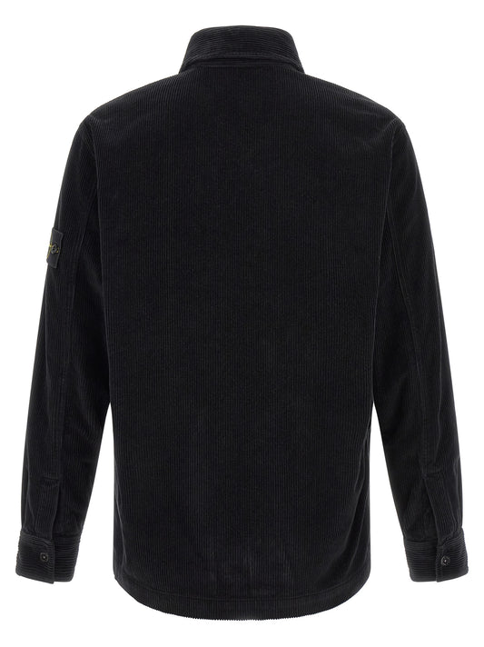 Stone Island Black Cotton Blouse