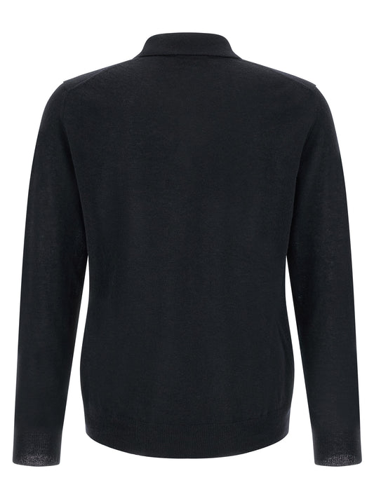ZANONE Blue Cashmere Cardigan
