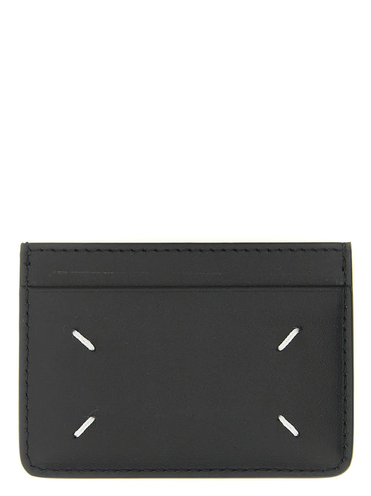 Maison Margiela Black Calfskin Cardholder
