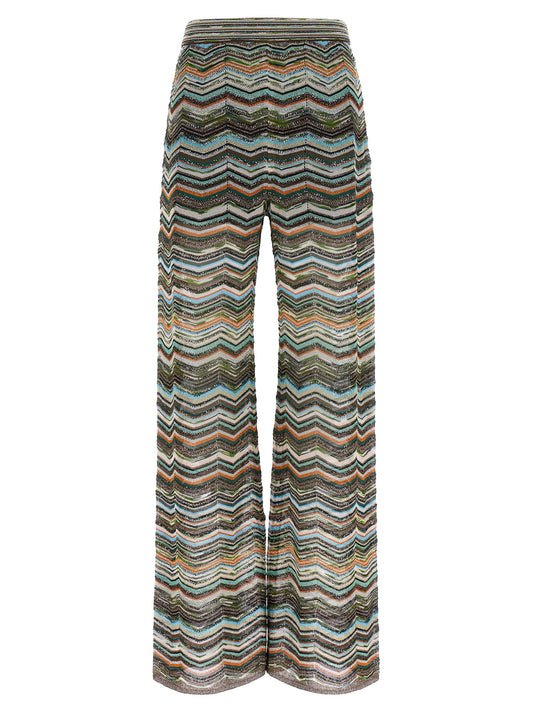 Missoni Multicolor Viscose Flared Pants