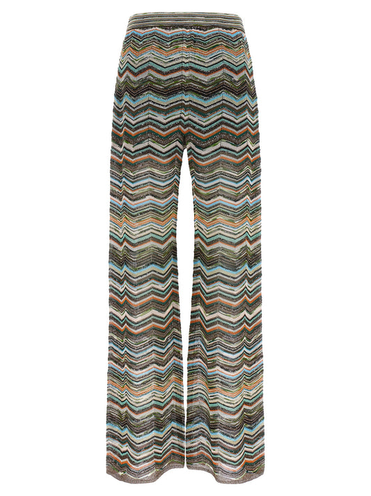 Missoni Multicolor Viscose Flared Pants