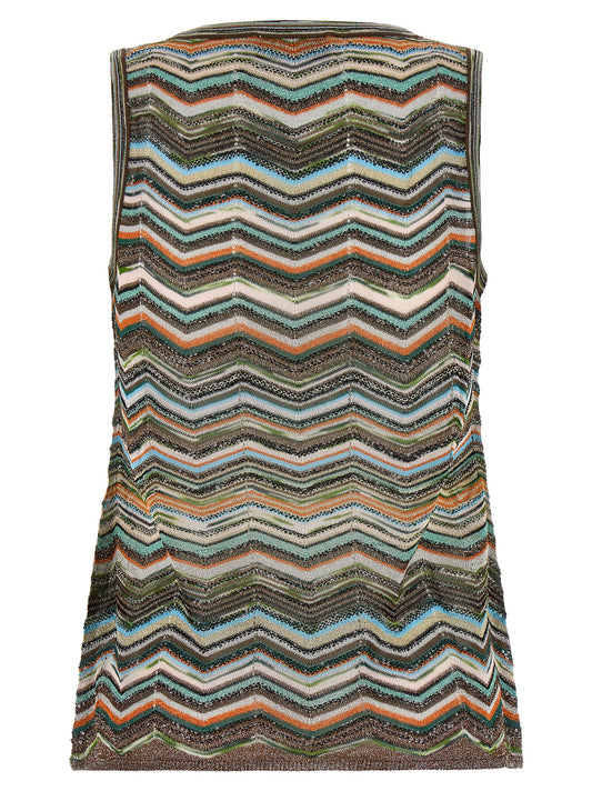 Missoni Multicolor Viscose Blouse