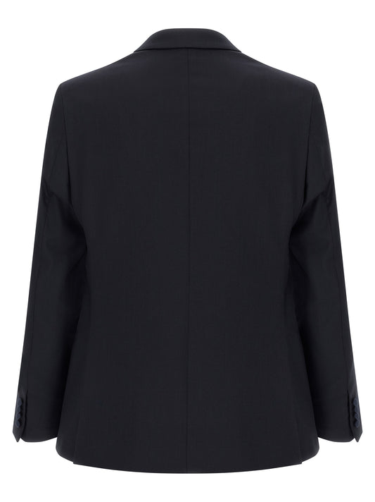Pal Zileri Black Wool Two-Piece Suit