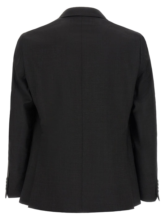 Pal Zileri Gray Wool Two-Piece Suit
