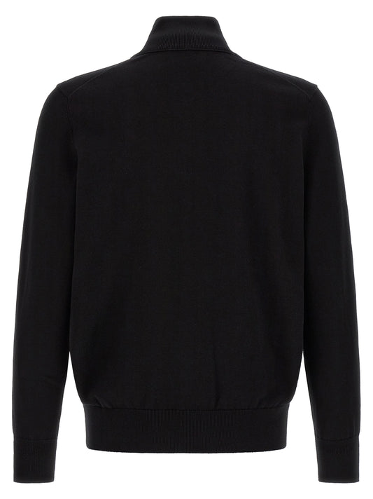 Hugo Boss Black Cotton Cardigan