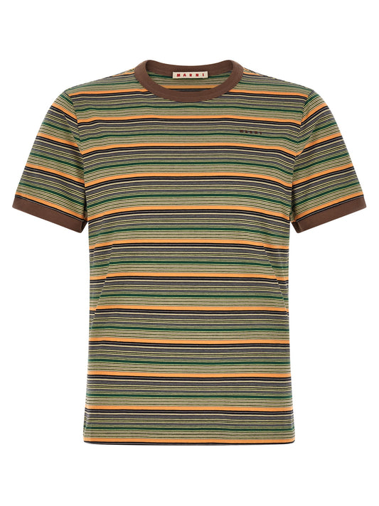 Marni Multicolor Cotton T-Shirt
