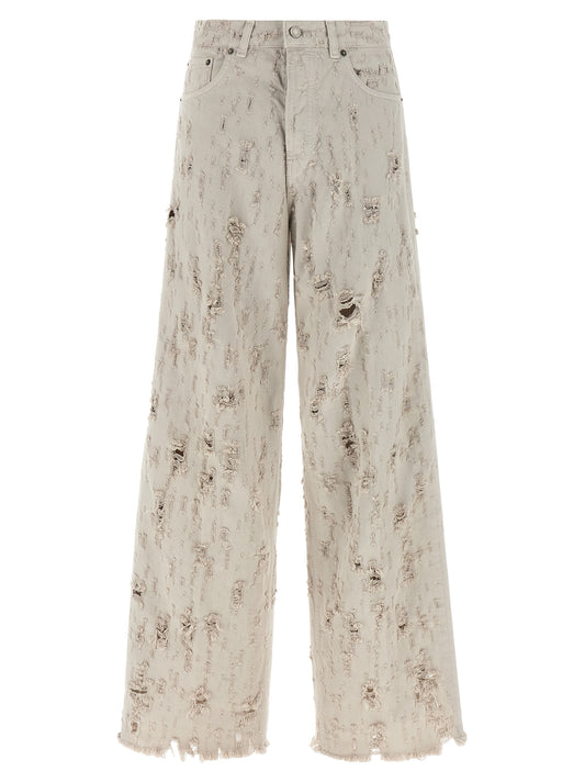 Haikure Multicolor Cotton Relaxed Fit Jeans