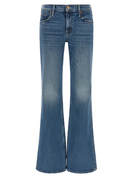 Mother Denim Blue Cotton Bootcut Jeans