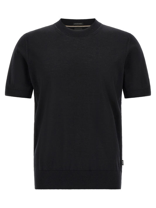 Hugo Boss Black Virgin Wool T-Shirt